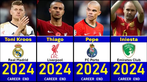 Players retirement years🥺❌️