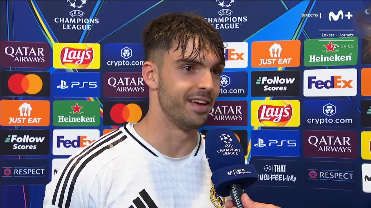 Asencio: "Let whoever it may be touch us. We are Real Madrid