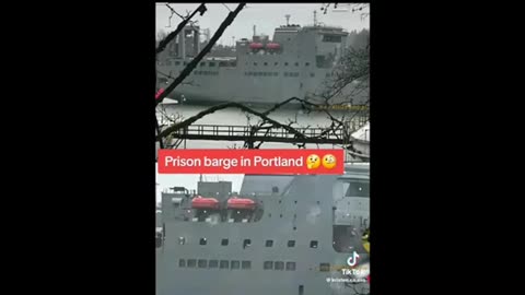 Prison barge in Portland? ..