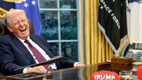 President Trump Toss’ 2028 MAGA Hat to Dollar Store Obama Hakeem Jeffries