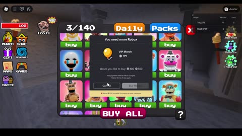 jackie find all fnaf movie morphs