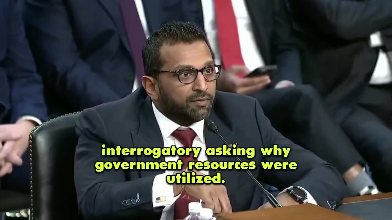 Kash Patel just lectured Ranking Democrat Durbin on how the FBI infiltrated January 6th.