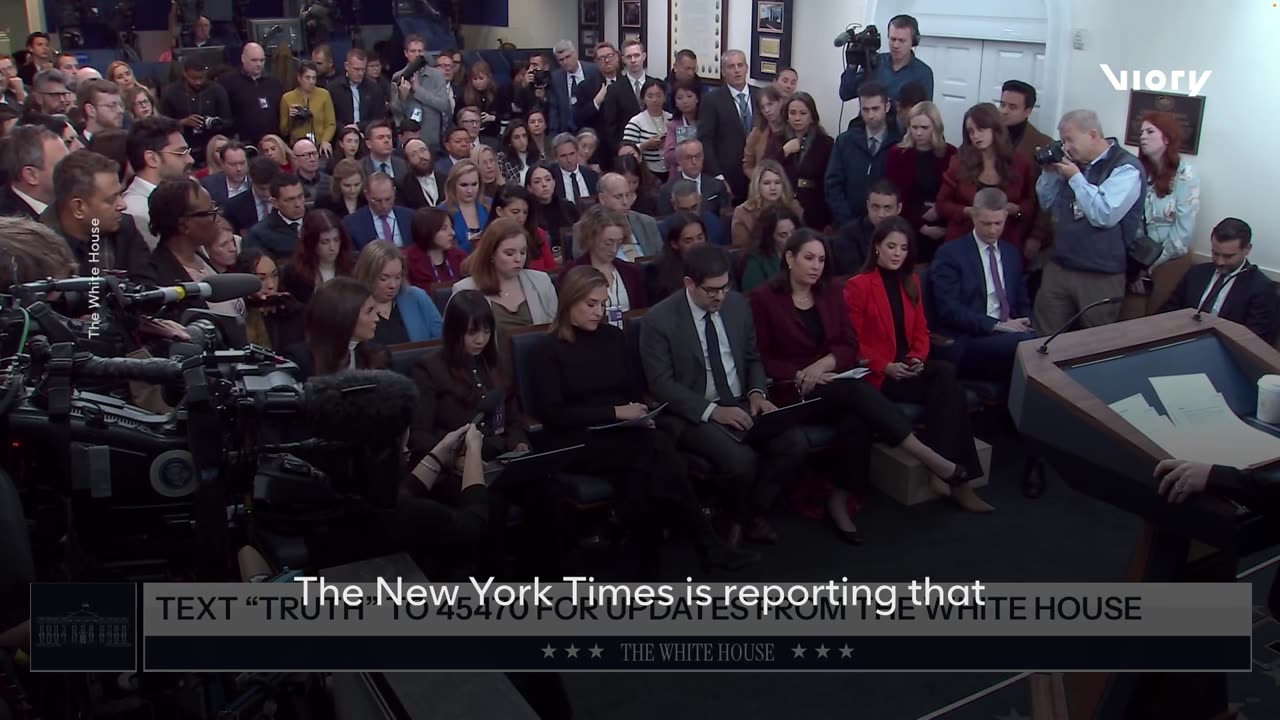 Leavitt shuts down reports of a US delegation at the G20.