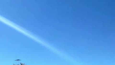 Twelve U.S. Air Force B-52H Stratofortress bombers conducted a Minimum Interval Takeoff