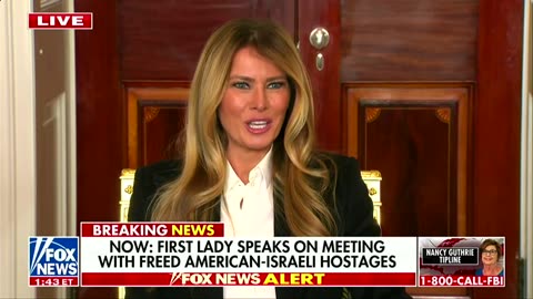 'Not a promotion': Reporter busts Melania for hyping her movie at White House event