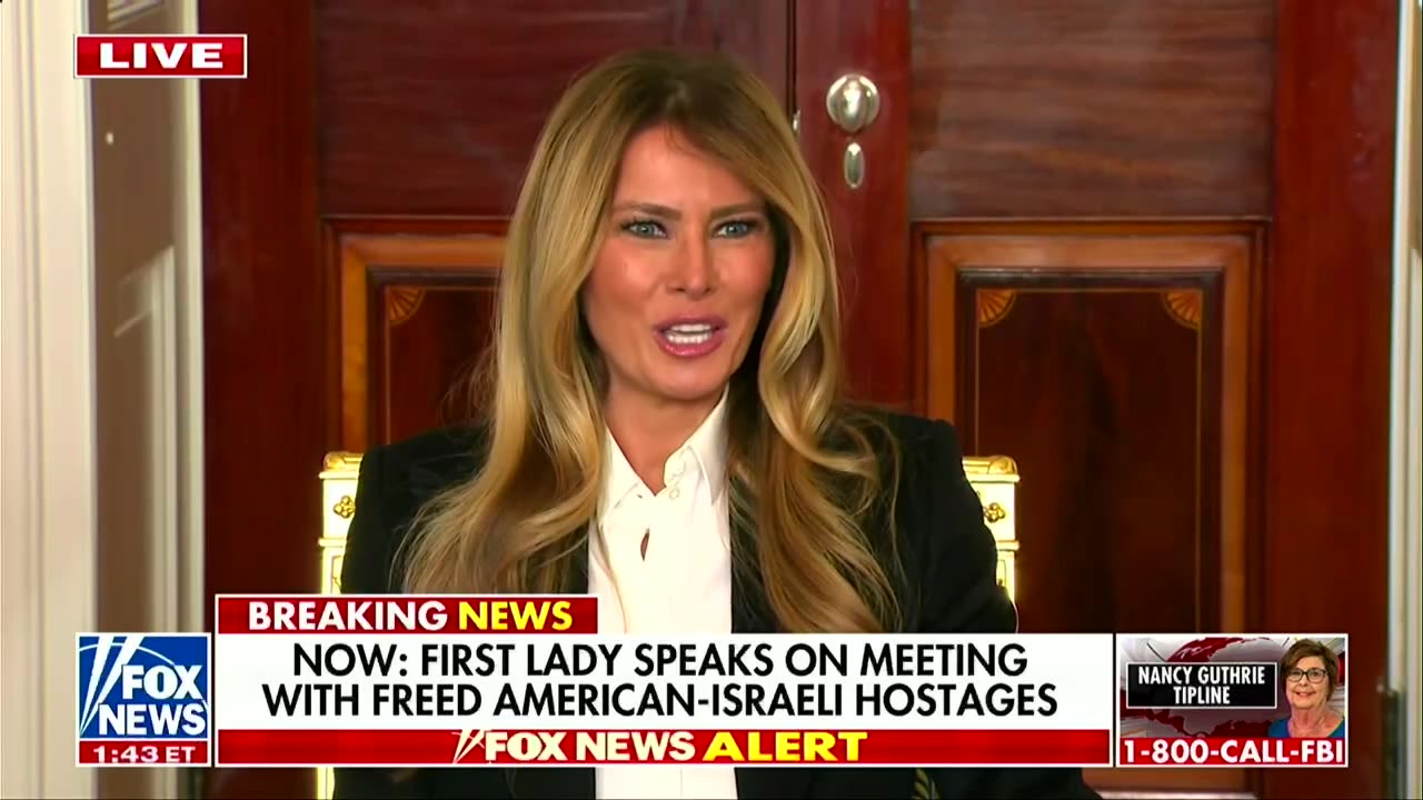 'Not a promotion': Reporter busts Melania for hyping her movie at White House event