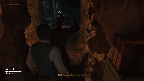 Mafia Meeting the Priest