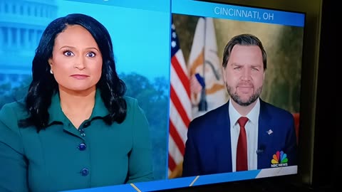 Government Shutdown: JD interview Less Chuck Todd 10-12-2025