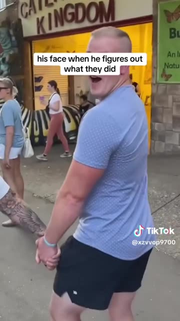 his face when he figures out what they did