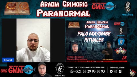 025 Aradia Grimorio Paranormal 171025 Palo Mayombe Rituales