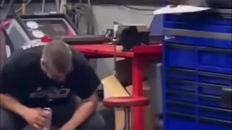 Bathroom Jump Scare_ Workplace Prank Gone Wrong!