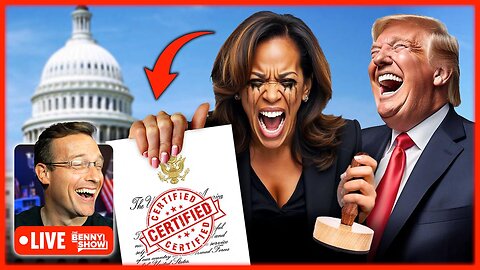 🚨 Kamala Certifies Trump VICTORY LIVE Right Now, Thousands of January 6th Political Prisoners FREED