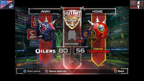 MFL Game Day 2025-2026: [Week #10] (Tokyo Terminators vs. Hexxon Oilers)