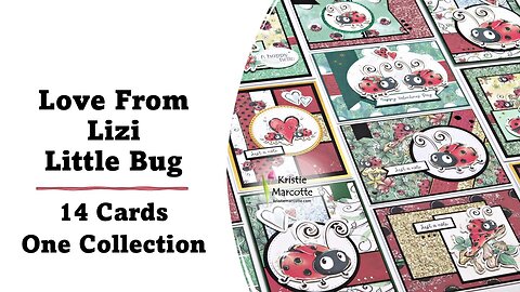 Love From Lizi | Little Bugs 14 Cards 1 Collection