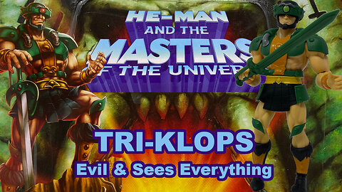 Tri-Klops - 200X - He-Man and the Masters of the Universe - Cartoon Collection - Unboxing Review