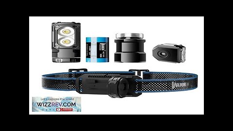 Wuben E7 1800lm Ultra-Compact and Lightweight LED Headlamp & Flashlight With 18350 Review