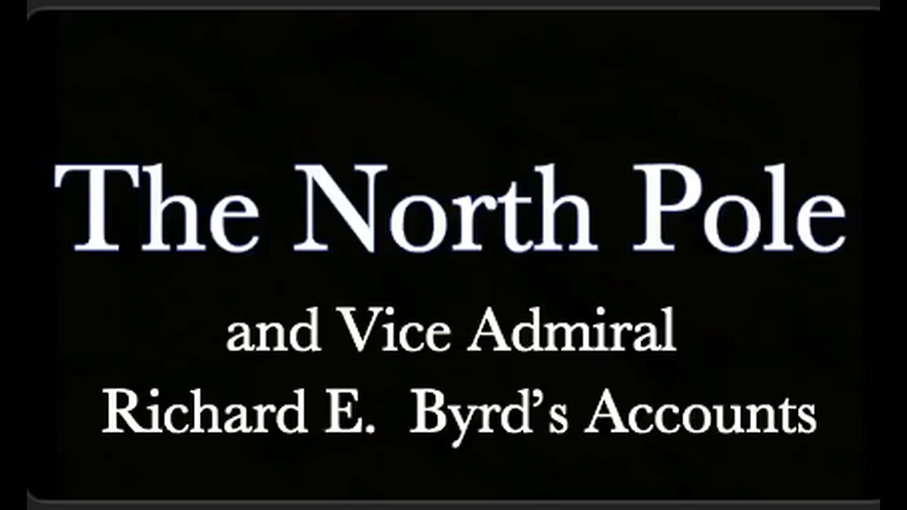 The North Pole Journey Of Admiral Byrd From His Personal Diary February 19, 1947
