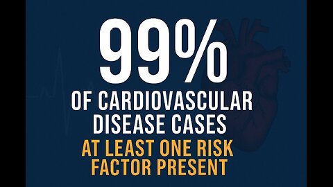 99% of cardiovascular disease cases share one thing: risk factors you can change.