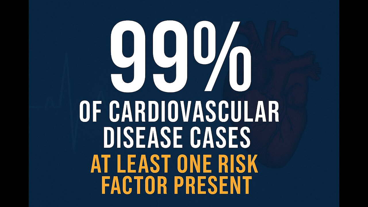 99% of cardiovascular disease cases share one thing: risk factors you can change.