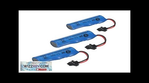 3PCS 3.7V 500mAh 1S 14500 Li-ion Battery for 1/24 2.4G 4WD Drift Review