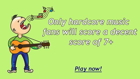 Quiz About Music