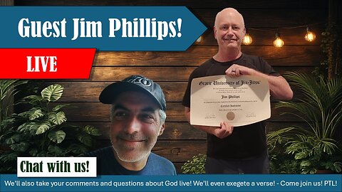 Guest Jim Phillips! Plus, Open Chat Friday! | Grace Life Podcast | Joel & Friends