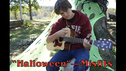 🎃"Halloween" - Misfits - acoustic cover by J👻