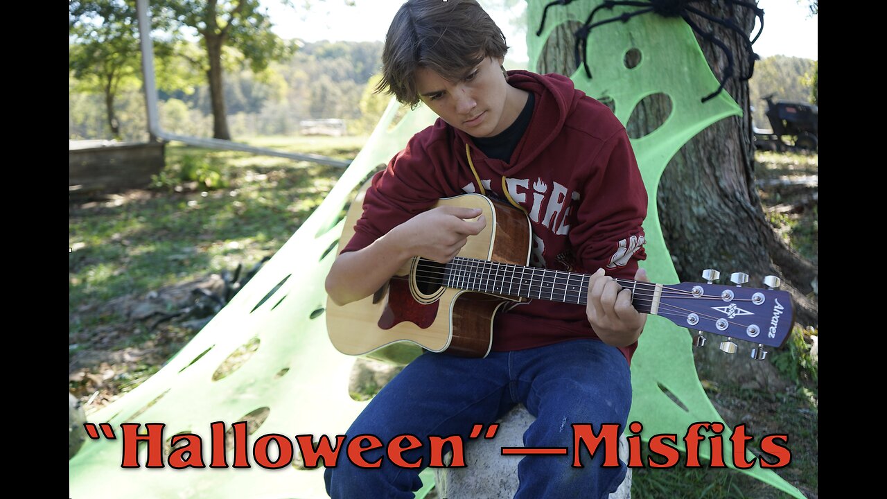 🎃"Halloween" - Misfits - acoustic cover by J👻