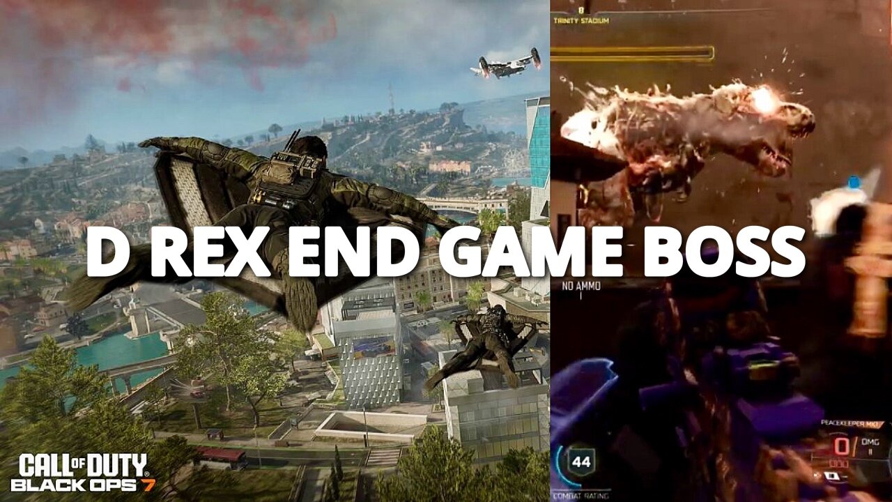 Call of Duty Black Ops 7 | End Game D-Rex Boss Battle