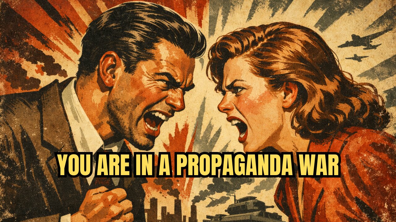 You are in a PROPAGANDA WAR