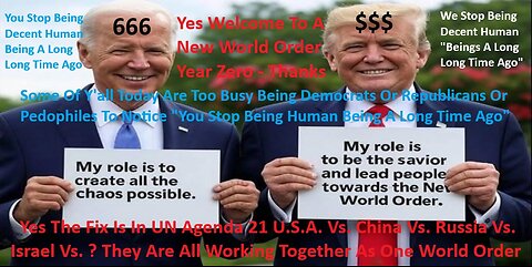 Fix Is In UN Agenda 21 U.S.A. Vs. China Vs. Russia Vs. Israel Vs. Are All Working Together As One