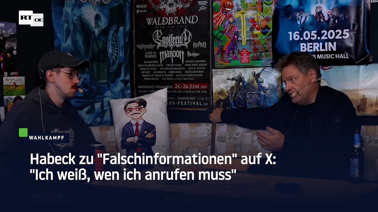 Habeck zu "Falschinformationen" auf X: "Ich weiß, wen ich anrufen muss"