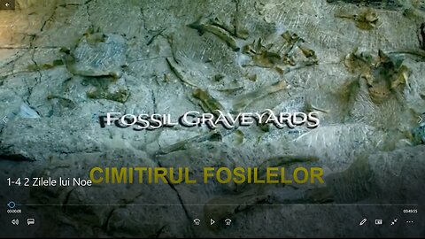 1. Zilele lui Noe - a doua parte - Cimitirul fosilelor.