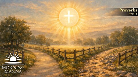 Morning Manna - Jan 5, 2026 - Proverbs 19:1-3 - When Integrity Walks and Folly Blames God 01-2026