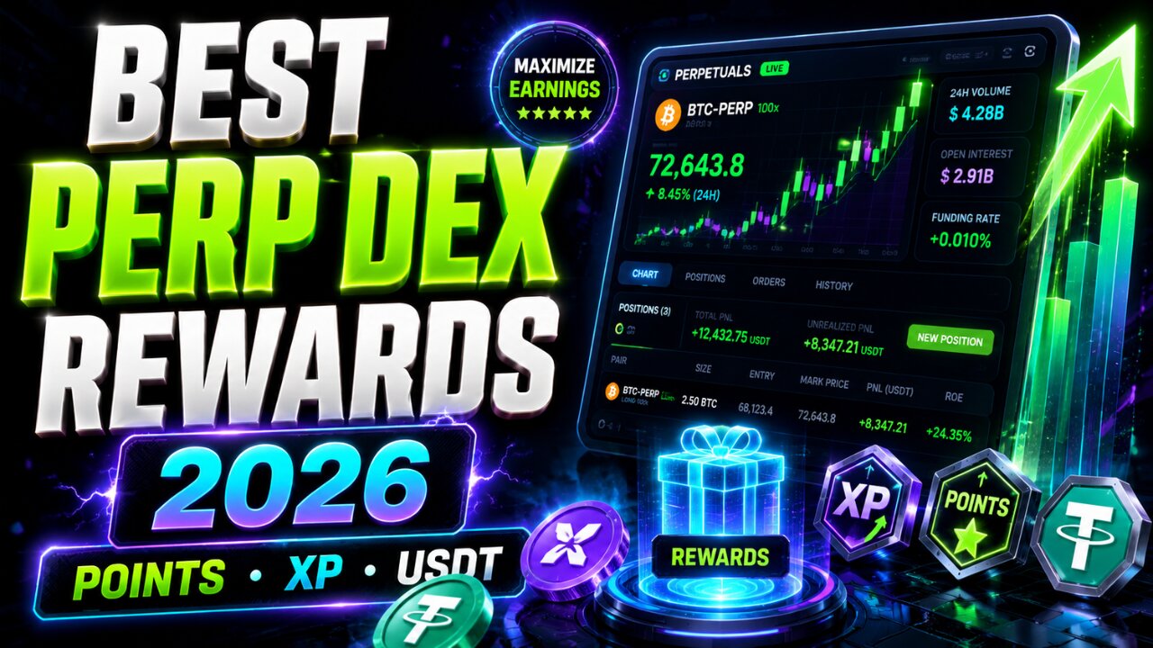 Best On-Chain Futures Trading Rewards in 2026: Perp DEX Incentives Ranked