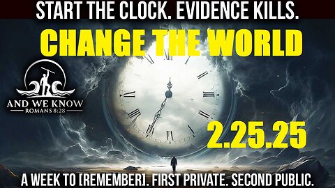 AND WE KNOW 2.25.25: Start the CLOCK, Russia/Ukraine, Warmongers exposed, VIVEK for Ohio