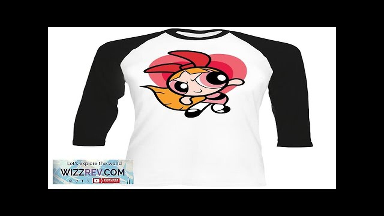 Powerpuff Girls: Baseball T-Shirt: Blossom Review