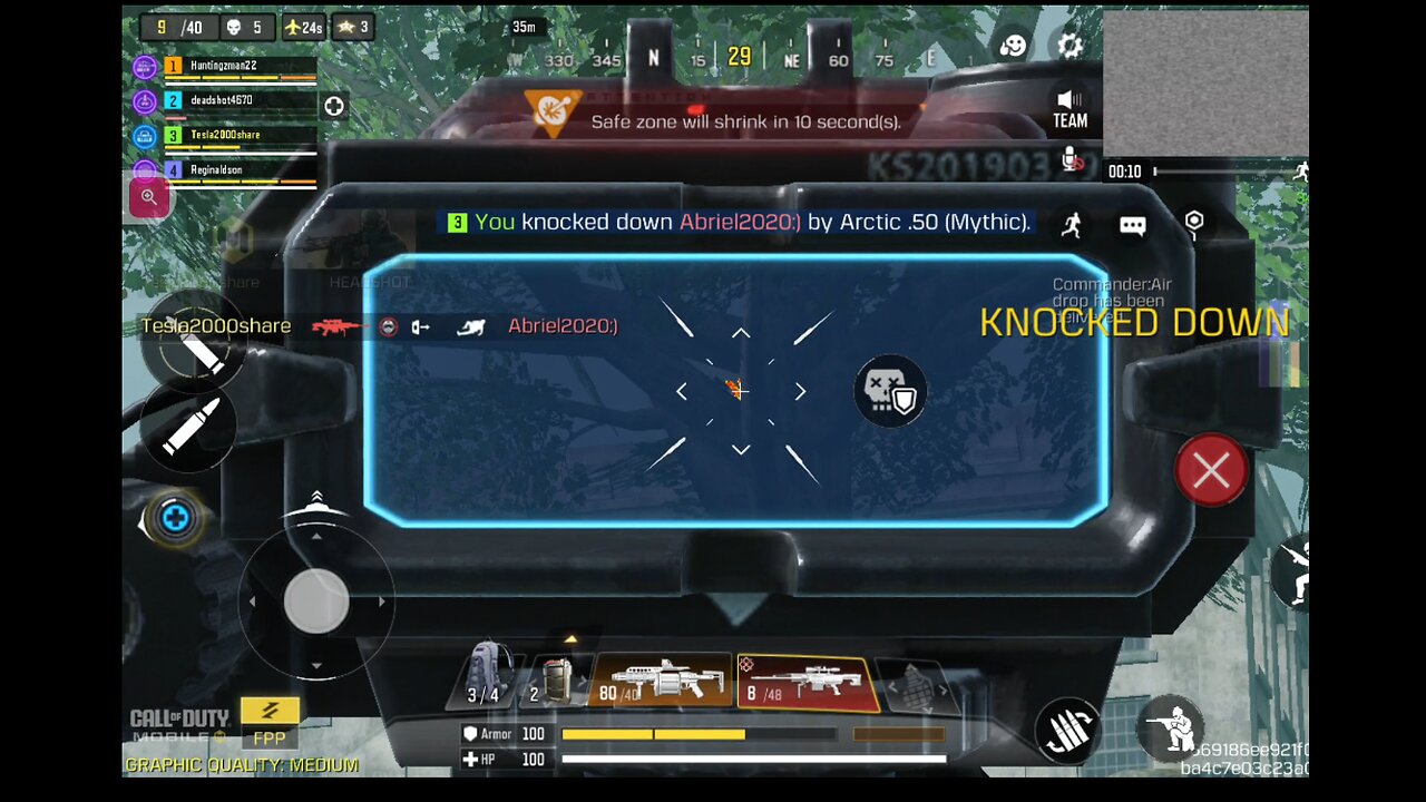 Call of Duty Battle Royale Alcatraz 50 sniping the deadly sniper