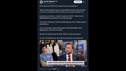 VP JD Vance DESTROYS the media's LIES on Jesse Watters: