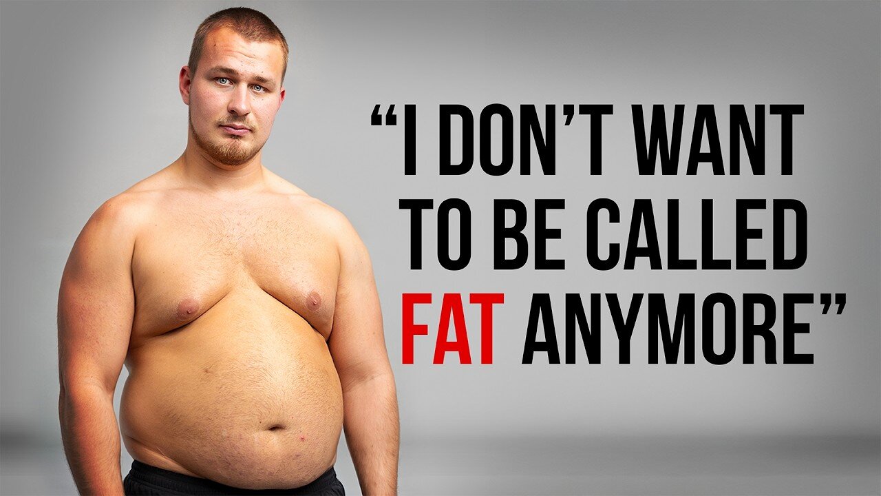 He's Famous For Being Fat, But Now He Lost 24lbs in 30 Days