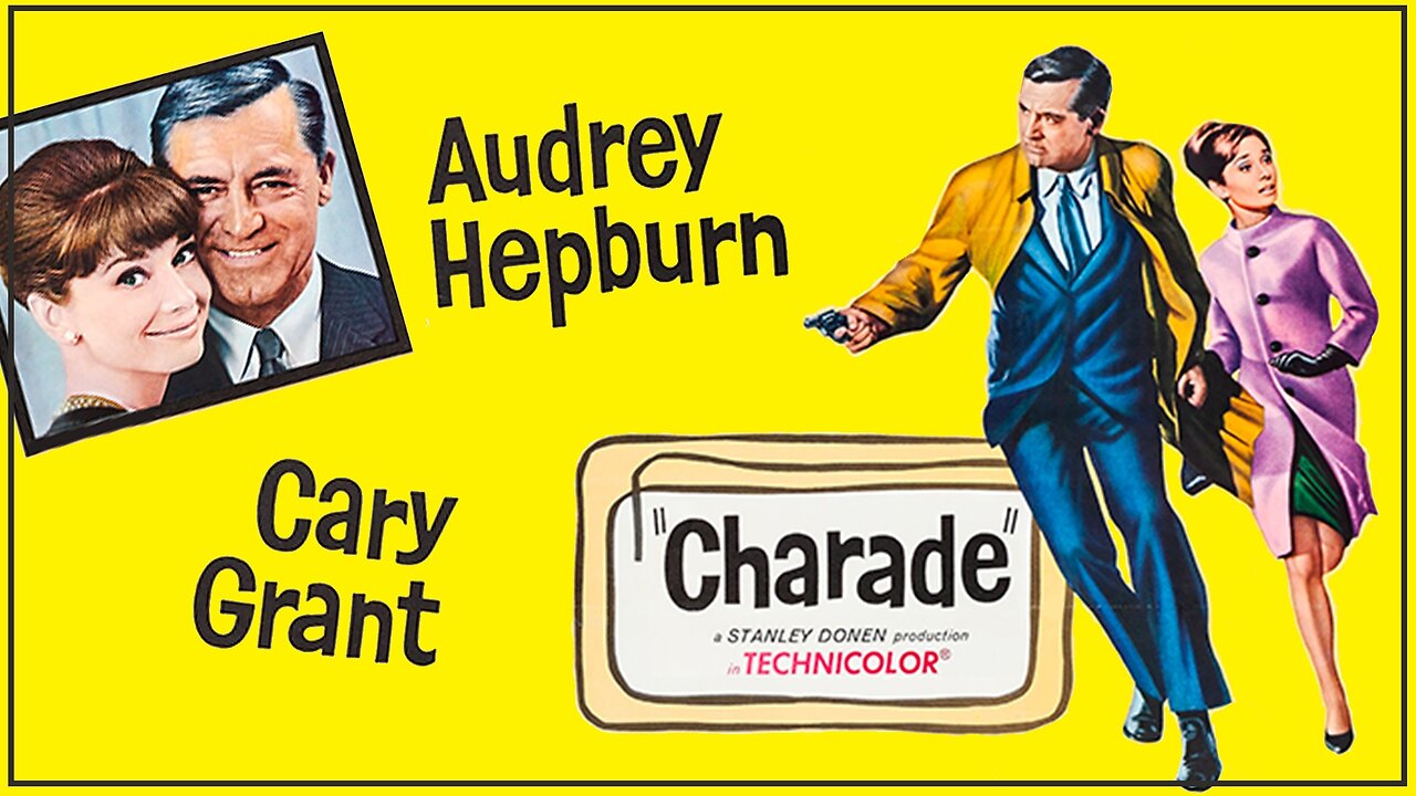 Charade (1963) Cary Grant, Audrey Hepburn, Walter Matthau, James Coburn, George Kennedy