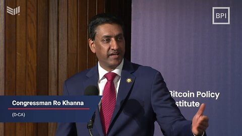 Silicon Valley Rep. Ro Khanna "Bitcoin for America" Speech | The Bitcoin Policy Institute