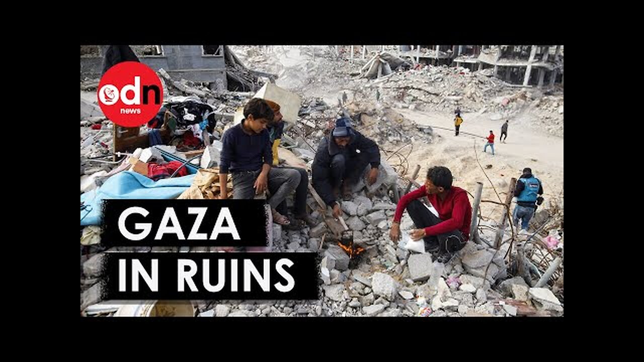 Shocking New Drone Footage Shows Extent of Destruction in Gaza
