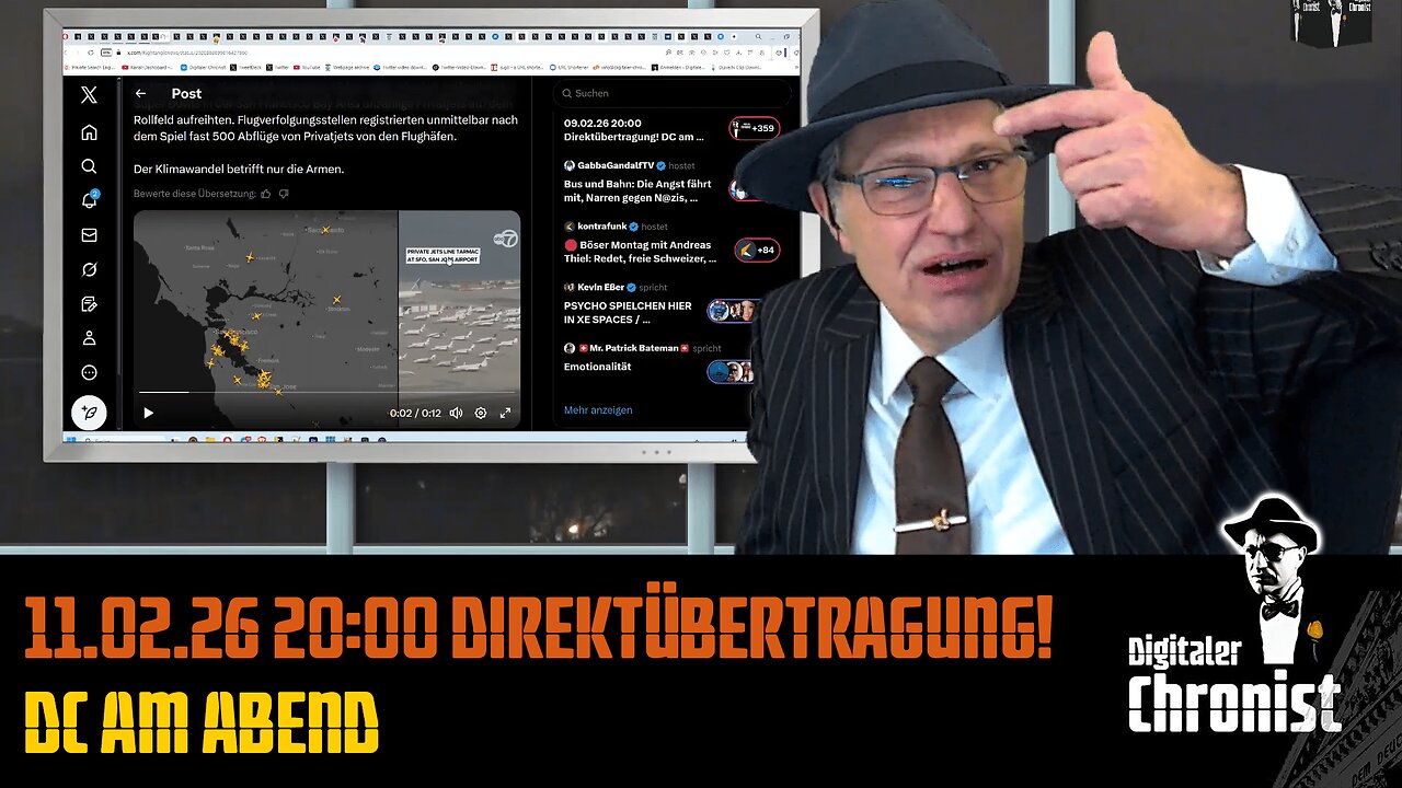 Aufzeichnung vom 11.02.26 Direktübertragung! DC am Abend