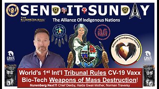 Alliance of Indigenous Nations Tribunal Rules [DS] CV19 Vaxx Bio-Tech Weapons, Alerts Trump! Justice