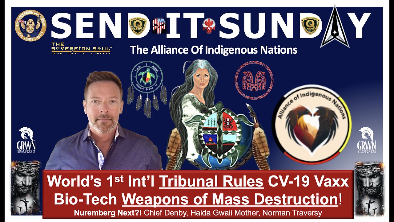 Alliance of Indigenous Nations Tribunal Rules [DS] CV19 Vaxx Bio-Tech Weapons, Alerts Trump! Justice