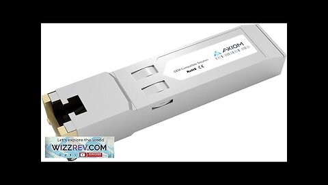 Axiom Memory AXG93785 1000Base-T SFP Transceiver for Netgear AGM734 Review