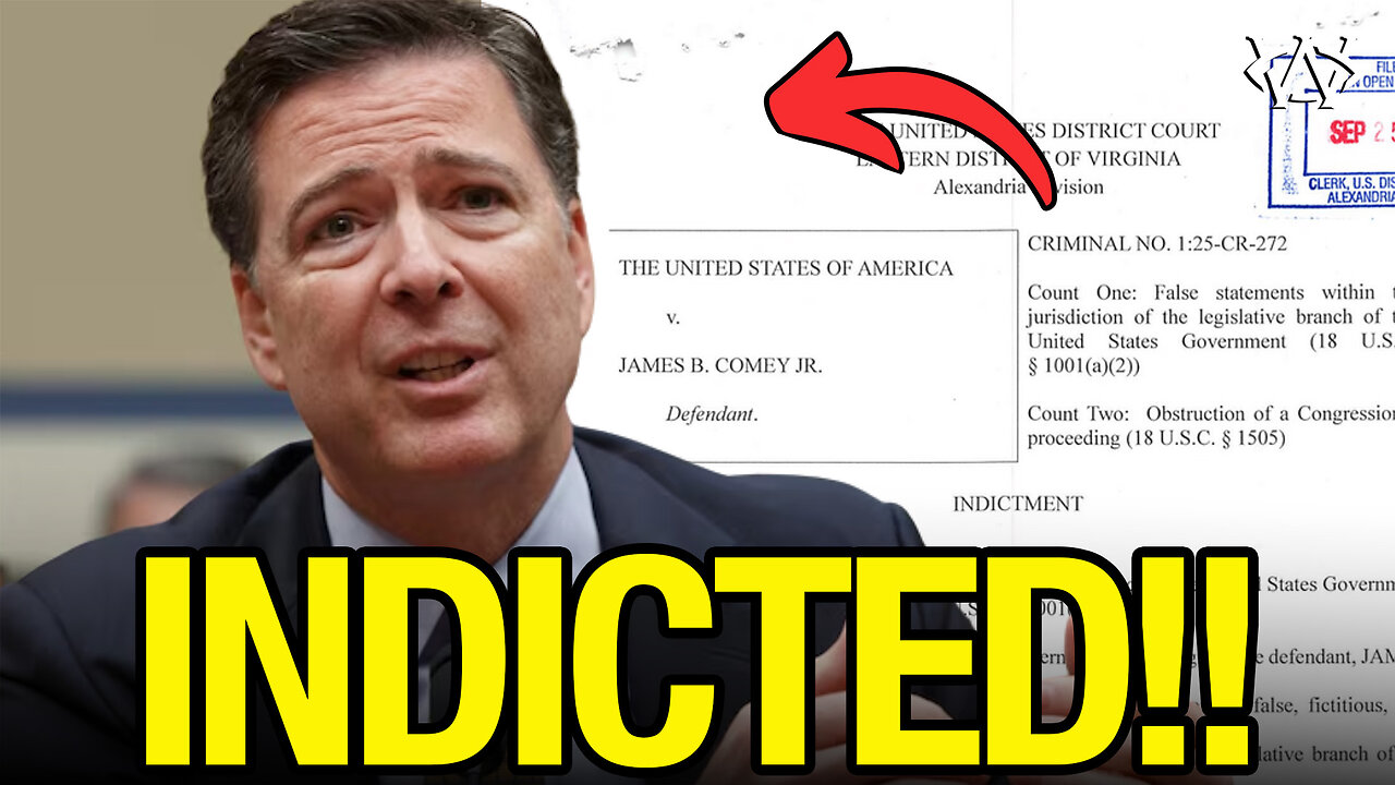James Comey INDICTED in Explosive DOJ Leak Case