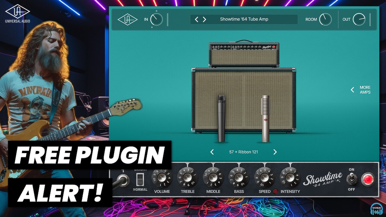 FREE PLUGIN - UA Showtime '64 Tube Amp (Guitar Amp Plugin)