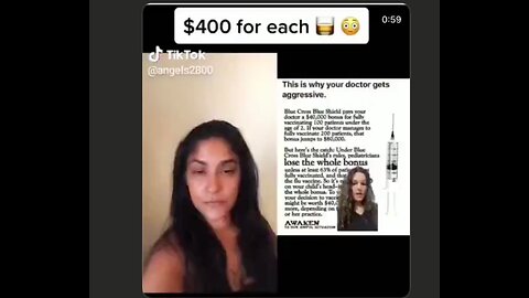 Doctors and Hospitals are getting paid to kill you. As much as $80,000 per 200 jabbed. (Genocide)